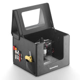 Genmitsu KABA Fold CNC Enclosure for CNC Router Machine- Noise Reduction, Dustproof, Foldable, with Side Toolbar, Compatible with Genmitsu 3020-PRO Genmitsu
