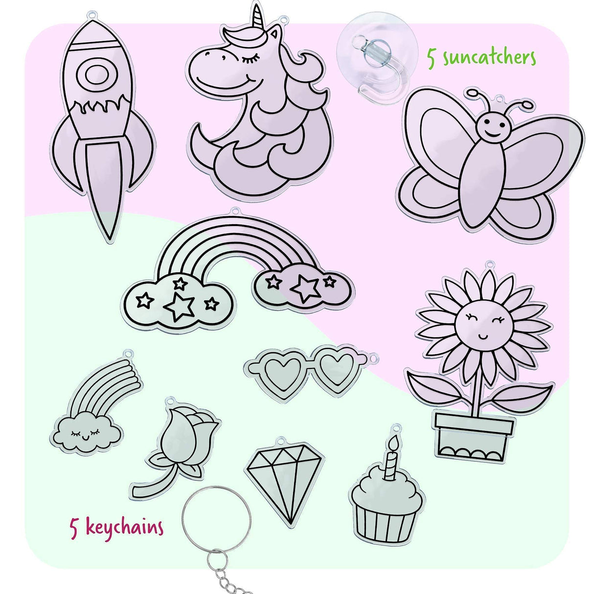 Gem Art, Kids Diamond Painting Kit for Kids - Big 5D Gems - Arts and Crafts - Girls and Boys Ages 6-12 - Gem Painting Kits - Best Tween Gift Ideas Dan&Darci