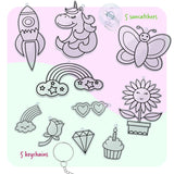 Gem Art, Kids Diamond Painting Kit for Kids - Big 5D Gems - Arts and Crafts - Girls and Boys Ages 6-12 - Gem Painting Kits - Best Tween Gift Ideas Dan&Darci