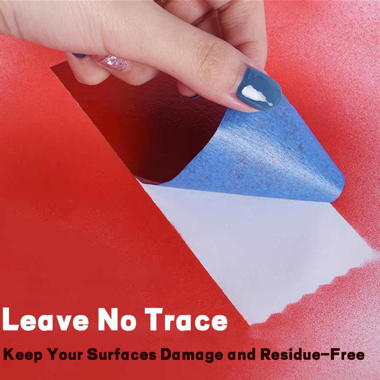 KAKAMINA Painters Tape 2 Inch, 8 Polls Blue Painters Tape, Bulk Masking Tape Blue General Purpose for Arts and Crafts, 2 Inch x 55 Yards (440 Yards KAKAMINA