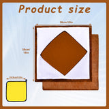 KELEYU 2 Pcs Wrap Cover for Heat Press Platen 15x15 Inch,Non-Stick High Temperature Reusable Teflon Heat Press Platen Wrap Cover,Protecting KELEYU