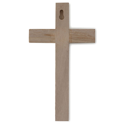 12 Pack: 8”; Wood Cross by Make Market®