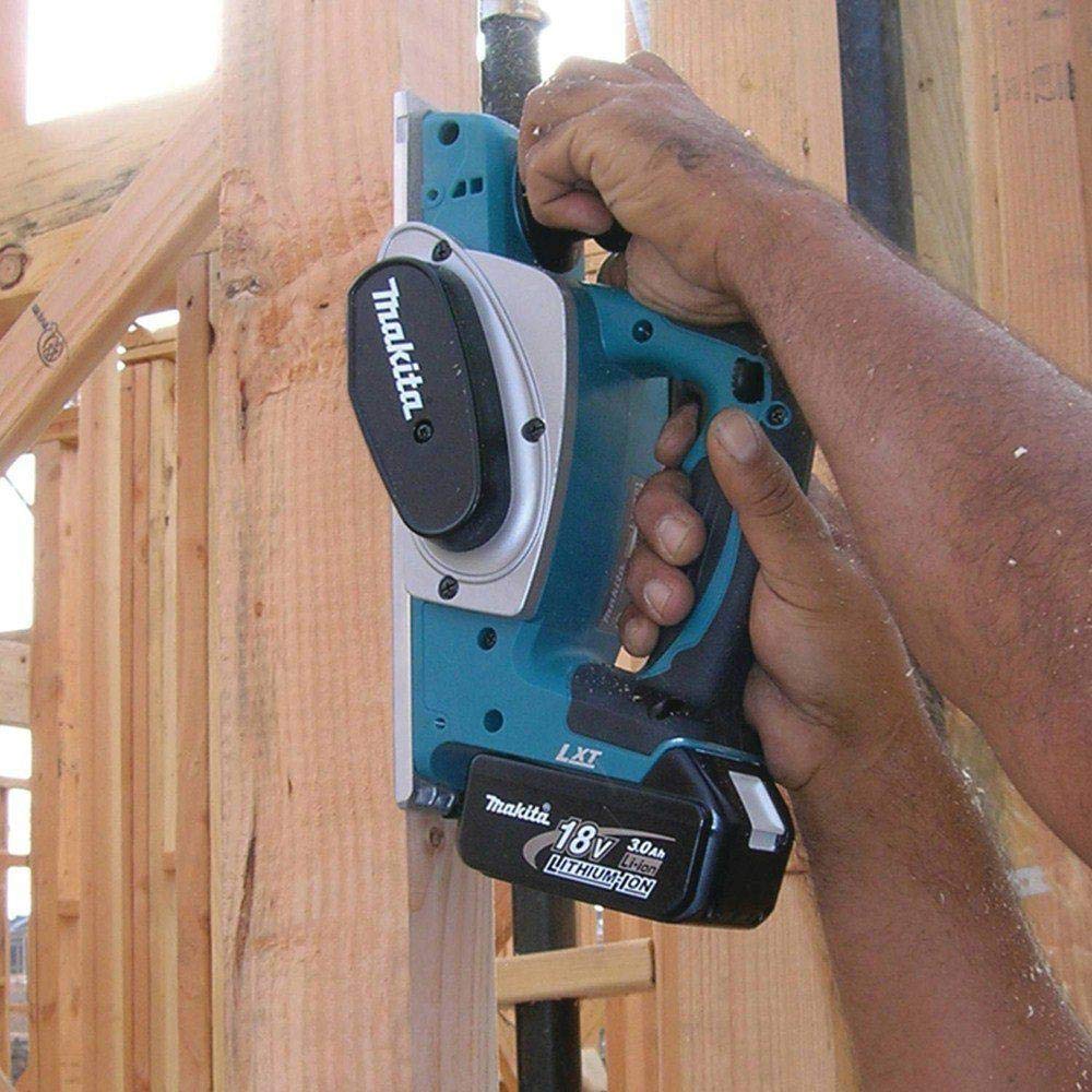 Makita XPK01Z 18V LXT Lithium-Ion Cordless 3-1/4-Inch Planer, Tool Only - WoodArtSupply