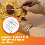 Stainless Steel Wax Carvers Set, Polymer Pottery Clay Spatula Carving Tool for Modeling, Sculpting and Shaping, Set of 12 TIT COOPOPE