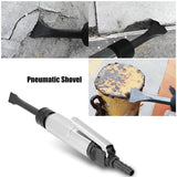 Oumefar Pneumatic Hammer Shovel Tool Industrial Powerful Handle Straight Type Air Chisel Pneumatic Hammer Shovel Tool Set with Straight & Arc Scraper Oumefar