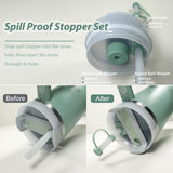 Stanley Cup Accessories Set Including 6 Pcs Silicone Spill Proof Stopper, 2 Pcs Straw Cover Cap for 9-10 mm Straws, 1 Pcs Silicone Boot for Stanley BonneChance