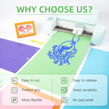 HTVRONT Cutting Mat for Cricut, 3 Pack Cutting Mat 12x24(StandardGrip, LightGrip, StrongGrip) for Cricut Explore Air 2/Air/One/Maker, Variety HTVRONT