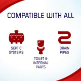 Iron OUT Automatic Toilet Bowl Cleaner, Repel Rust and Hard Water Stains with Every Flush, Household Toilet Cleaner, Pack of 1, 6 Tablets, White Iron OUT