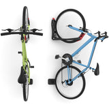 WALMANN BIKEPAL No Lifting Wall Mount Swivel Bike Rack, Vertical Bike Wall Hangers for Garage Space Saving Home Bike Storage Solution (2 Pack) WALMANN