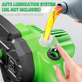 TIETOC Mini Chainsaw Cordless 6 Inch [Gardener Friendly] Super Handheld Rechargeable Chain Saw With Security Lock & Auto Oiler-System, Small Electric tietoc