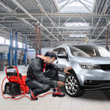 CRAFTSMAN Air Compressor Portable Air Tool Twin Tank 2Gallon, 1/3 HP Oil-Free Max 125 PSI Pressure, Model: CMXECXA0220242, Red Craftsman