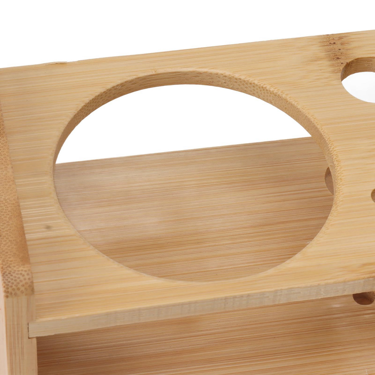 Bartender Kit Stand,Cocktail Shaker Set Wooden Stand Multipurpose Bartending Tool Holder Wood Bartending Tool Storage Holder for Bar Home HERCHR