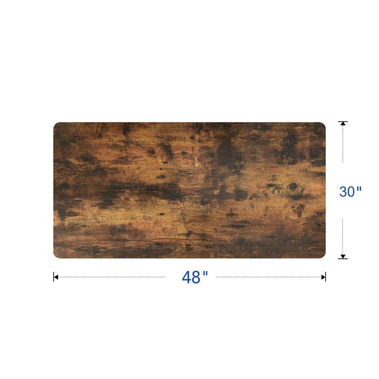 FLEXISPOT Electric Height Adjustable Standing Desk Heavy Duty Steel Stand Up Desk Frame w/Automatic Smart Keypad (EC1 Classic Black Frame + 48 in FLEXISPOT