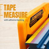 POWERTEC 71402 Bench Top Router Table and Fence Set, with 24” x 16” Laminated MDF Top, 2-1/2” Dust Collection Port and Featherboard POWERTEC