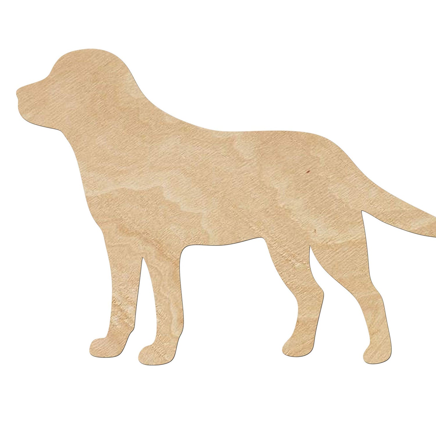 Labrador Wood Cutouts for crafts, Laser Cut Wood Shapes 5mm thick Baltic Birch Wood, Multiple Sizes Available Elliefont Styles