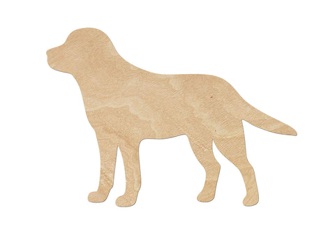 Labrador Wood Cutouts for crafts, Laser Cut Wood Shapes 5mm thick Baltic Birch Wood, Multiple Sizes Available Elliefont Styles