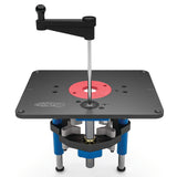 Kreg PRS5000 Precision Router Lift - Router Table Lift System - Durable Router Plate Insert - Router Table Plate Insert - For Quick, Accurate, KREG