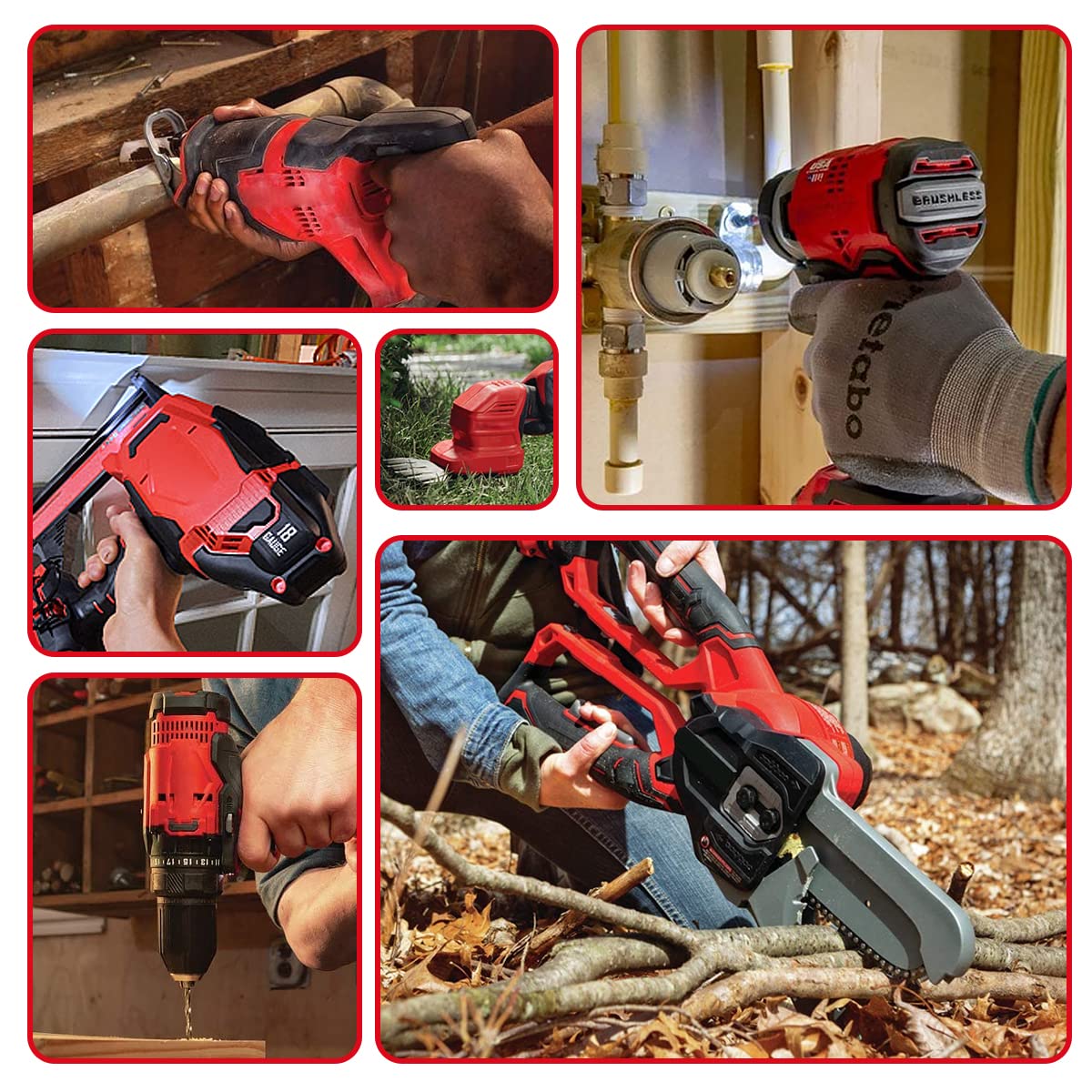 Energup 2Pack Replacement Craftsman V20 Craftsman 20V Lithium Battery and Charger Kit for CMCB202 CMCB204 CMCB206 CMCB201 CMCB100 CMCB124 Included a energup