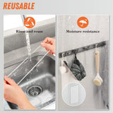 Extra Large Double Sided Tape Heavy Duty Removable 1.18 Inch x 160 Inch, Clear & Tough Nano Tape, Multipurpose Mounting Tape Picture Hanging Strips Wotec