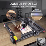 DEWALLIE Honeycomb Laser Bed with Fixture, 18.5x17.32x0.87'' Honeycomb Working Table for Xtool D1 and D1 Pro Diode Laser Engraver and Cutter, Smooth DEWALLIE