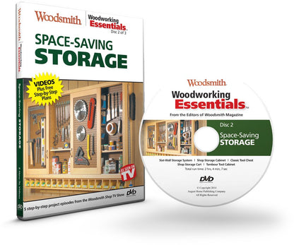 Woodsmith Woodworking Essentials 3 Disc Set - WoodArtSupply