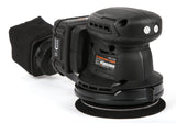 WEN Cordless Orbital Sander, Brushless with 5-Inch Random Orbit Pad, 20V Max 2.0 Ah Lithium-Ion Battery and Charger (20405),Black WEN