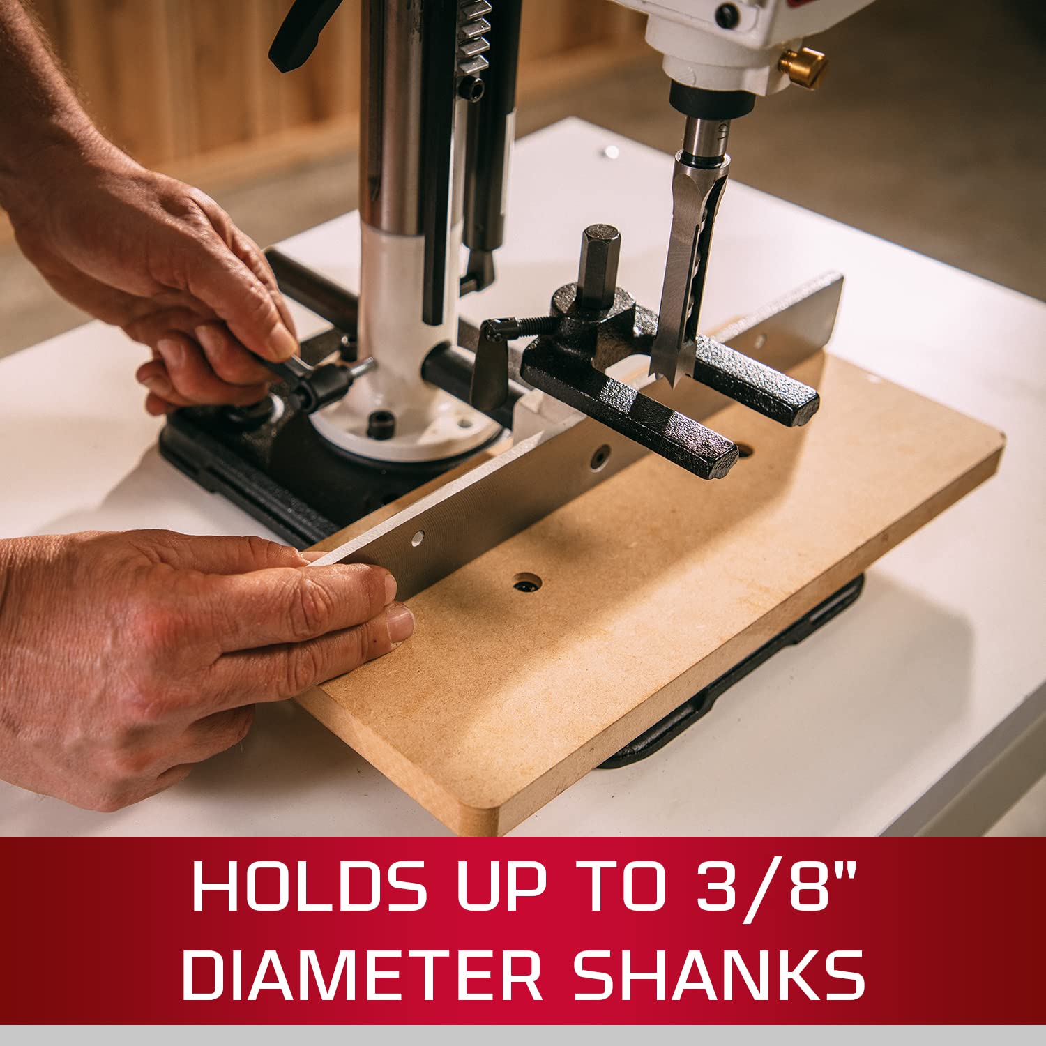 JET JBM-5 Benchtop Mortiser, 1750 RPM, 1Ph 115V (708580) Jet