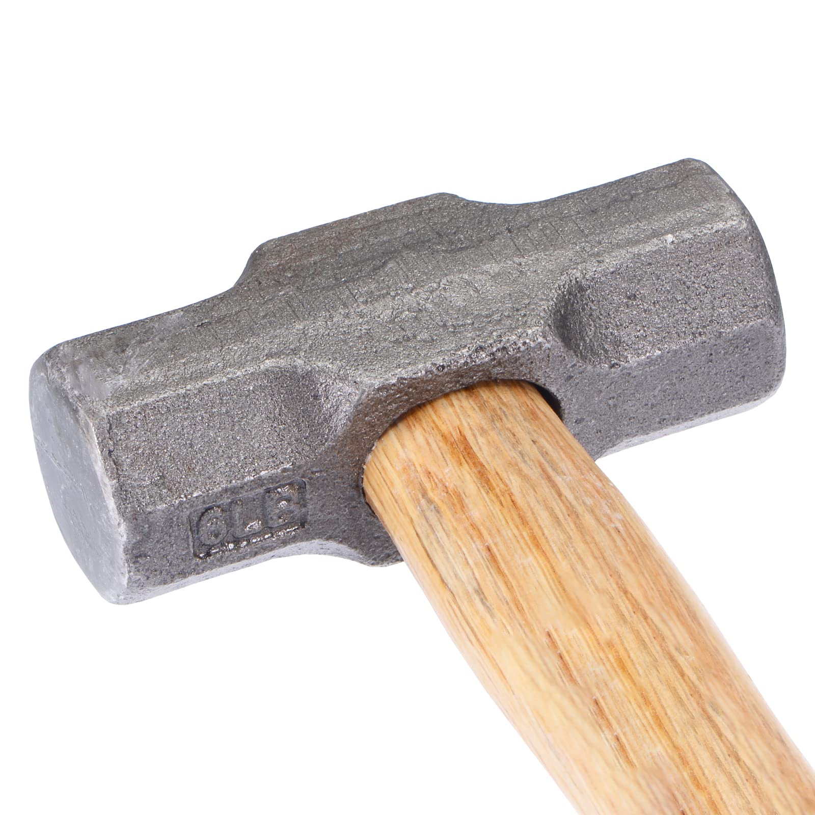 HARFINGTON 1070g Double Face Sledge Hammer Engineer Hammer with 12.2" Wood Handle Forged Steel Head for Home Industry Woodworking - WoodArtSupply