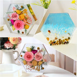12" Hexagon Molds for Resin (12 Inch),Deep Epoxy Resin Molds for Flowers Preservation,Resin Art, Casting Resin,Resin Epoxy,DIY HIQUE