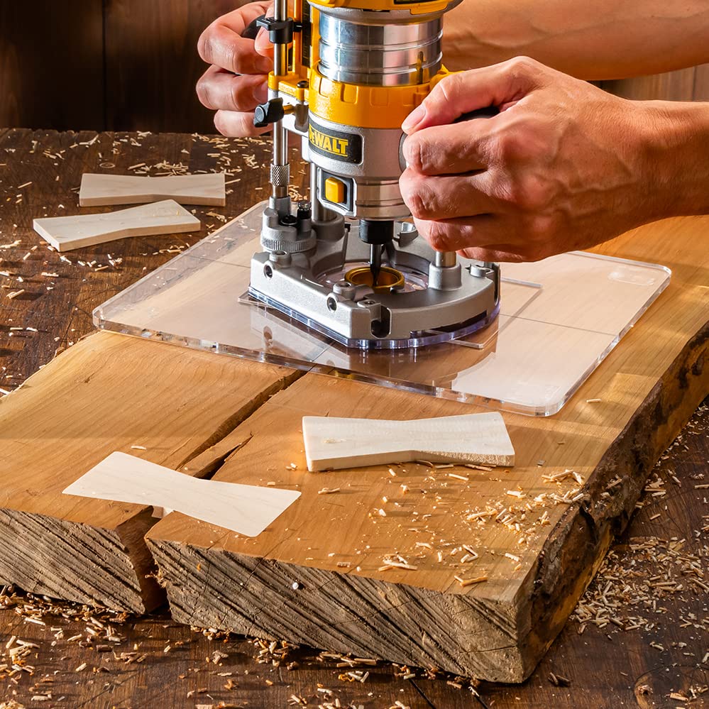 Router Templates Bow Tie Router Template, Clear Acrylic Router Jig ...