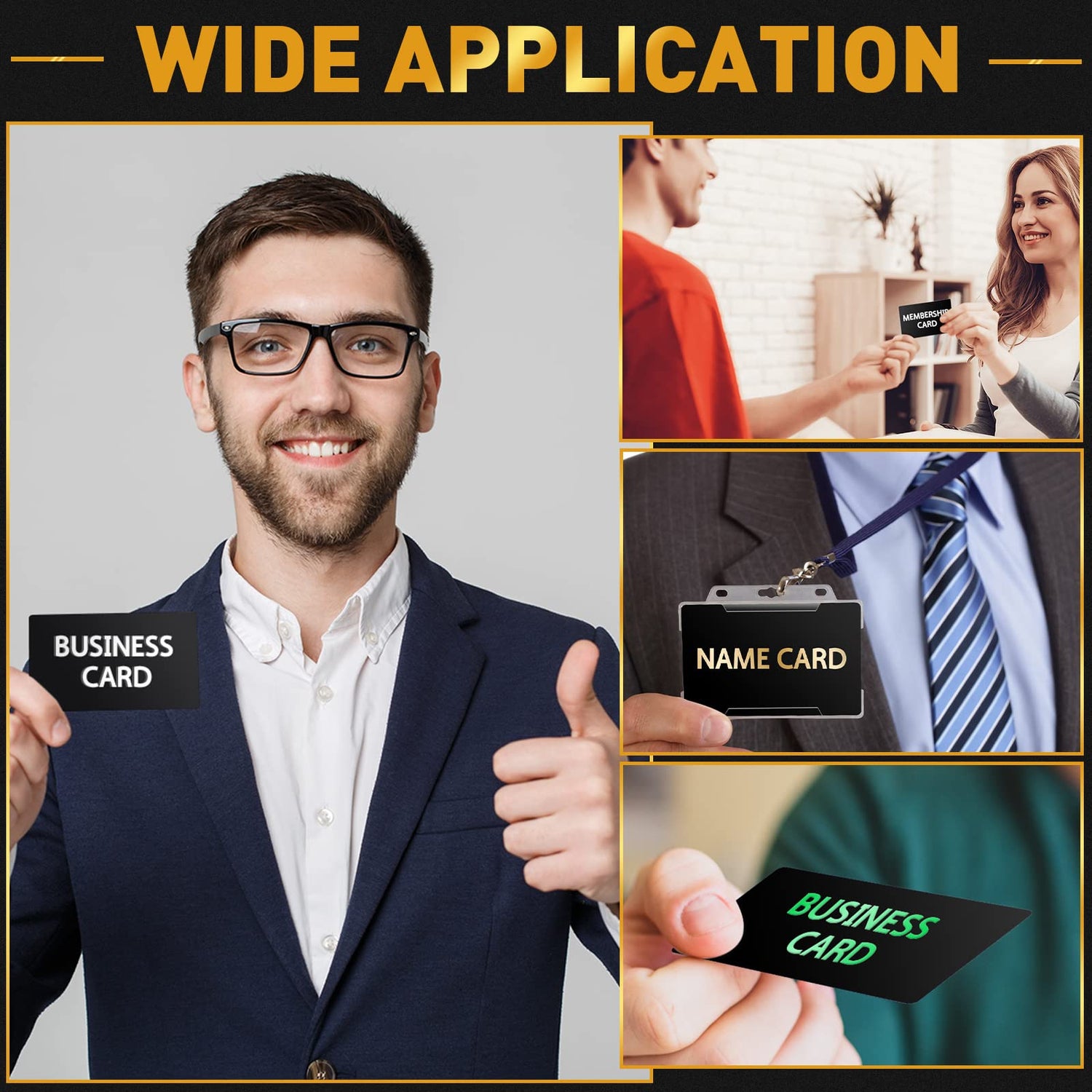 550 Pcs Metal Business Cards Engraving Aluminum Plates for Crafting Multipurpose Metal Sheets for Crafting 0.01 Inch Thick Blank Business Cards for Thenshop