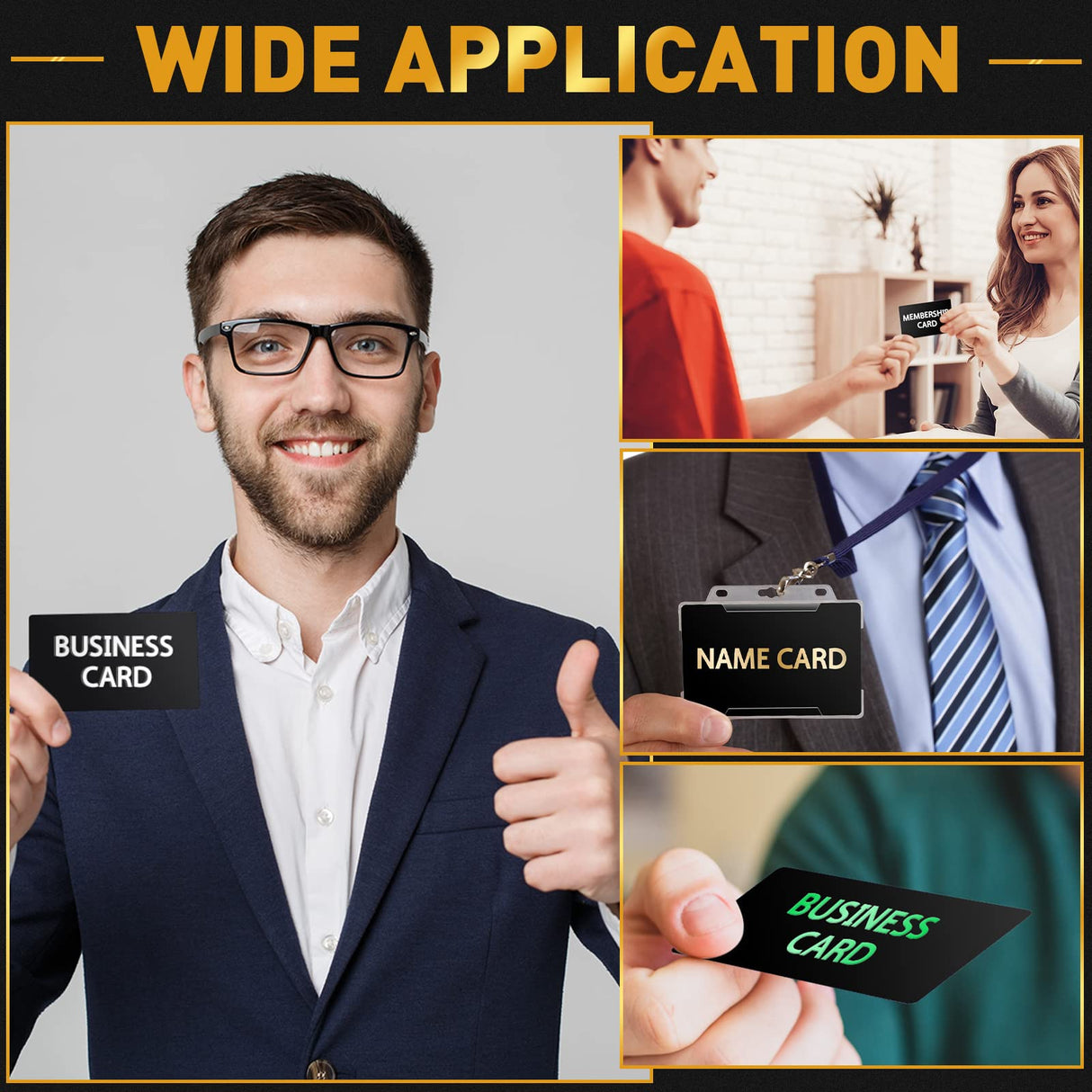 550 Pcs Metal Business Cards Engraving Aluminum Plates for Crafting Multipurpose Metal Sheets for Crafting 0.01 Inch Thick Blank Business Cards for Thenshop