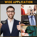 550 Pcs Metal Business Cards Engraving Aluminum Plates for Crafting Multipurpose Metal Sheets for Crafting 0.01 Inch Thick Blank Business Cards for Thenshop