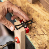 Dovetail Marker – Wood Dovetail Tool – Woodworking Hand Tool for Crafts – Precise Dovetail Guide with 1:5, 1:6, 1:8 and 1:10 Slopes – Extra-Large Clarke Brothers