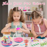 Unicorn Terrarium Crafts Kit for Kids-LED Night Light Up & Remote Unicorn Birthday Gifts Toys for Girls Ages 4 5 6 7 8 9 10 Year Old for Girls 7july