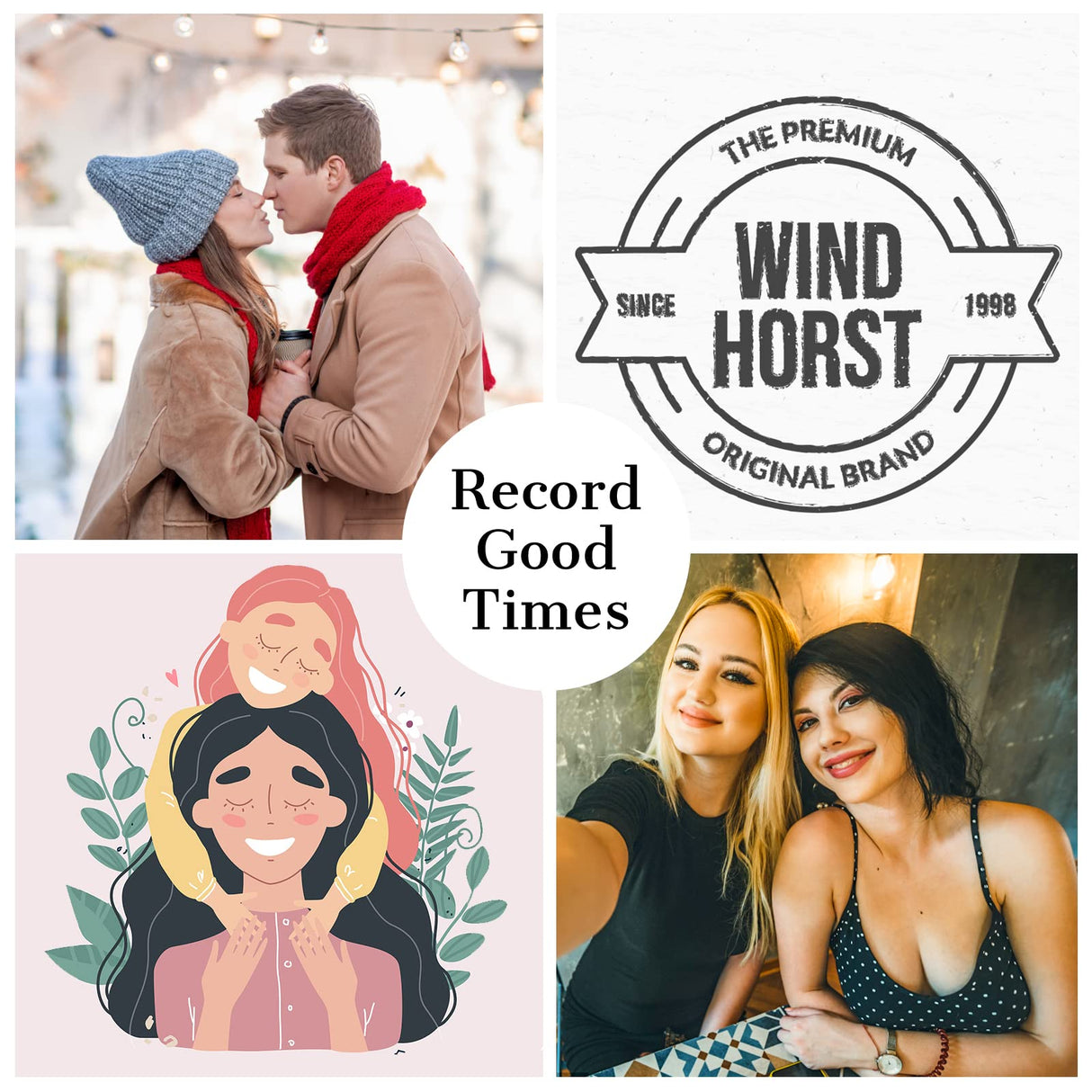 Uoffice5 Custom 3D Photo Lamp Personalized Picture Night Light with Wood Base Customized Portrait Illusion Light Engraved Anniversary Valentine's Day Uoffice5