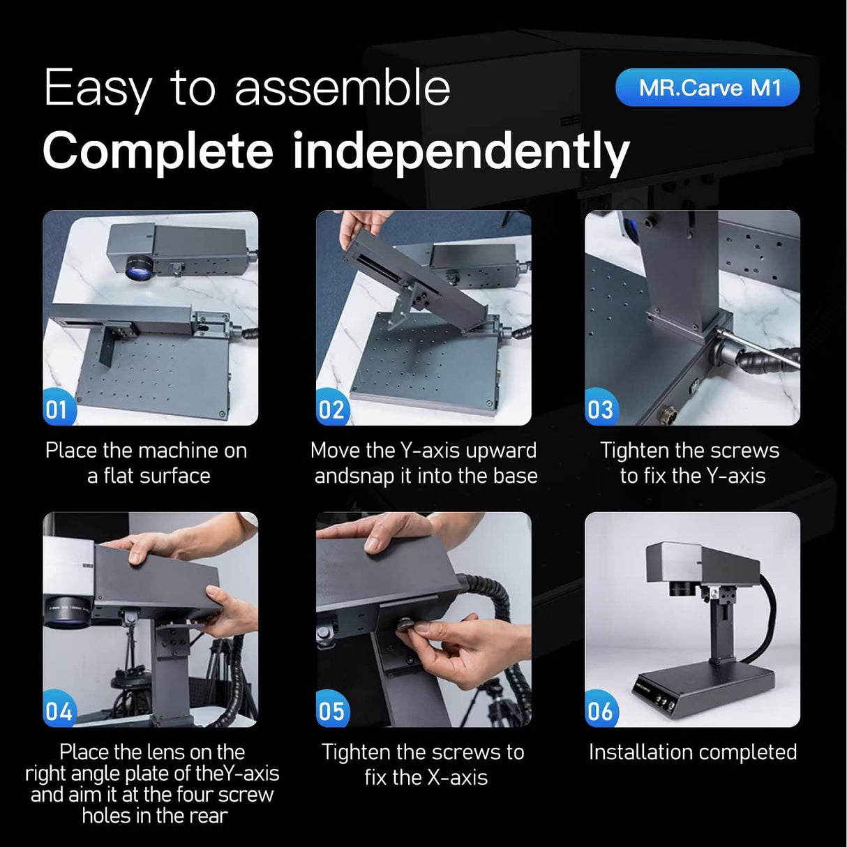 FONLAND M1 Pro Fiber Laser Marking Machine with Rotary, Portable Laser Engraver Engraving Machine with Protective Goggles for All-Metals, Jewelry, FONLAND