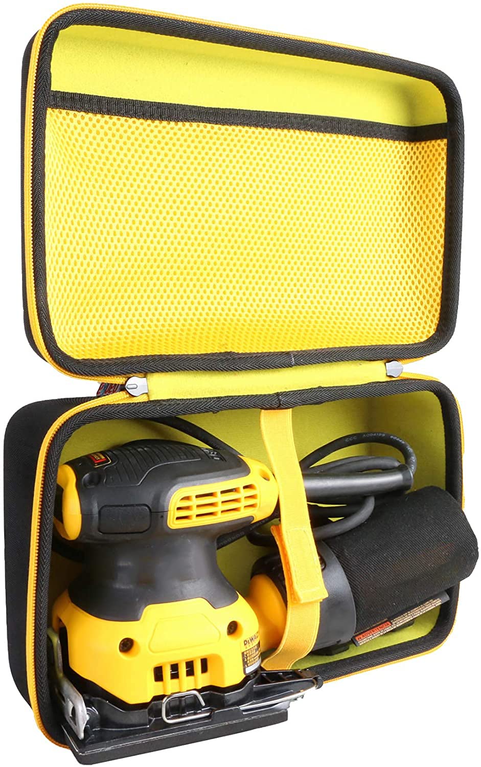 khanka Hard Case Replacement for DEWALT 20V MAX XR Palm Sander Electric Sander Sheet, Variable Speed, 1/4-Inch, Orbital (DCW200B / DWE6411 / khanka