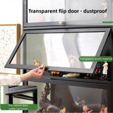 Curio Display Cabinet, Display Cabinet with 5-Tier Storage Shelves, Collectibles Toy Organizers Rack, Trophy Display Case,Storage Cabinets and ORNDYDM