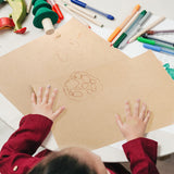 ZEAYEA 300 Pack Kraft Paper Sheets, 120 GSM Brown Printer Paper, Rustic Brown Stationery Paper for Arts and Craft, Drawing, DIY Projects, Invitation, ZEAYEA