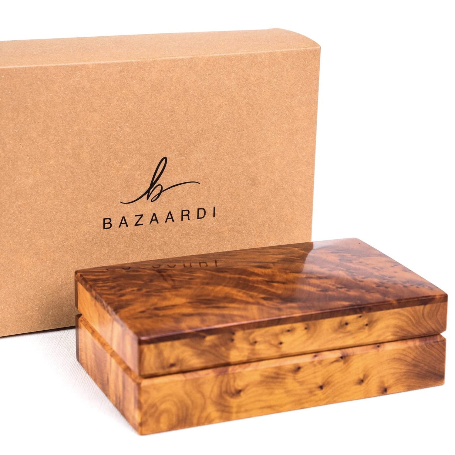 BAZAARDI Hand Carved Wooden Multipurpose Keepsake Jewelry Decorative Art Box Storage Organizer (Large wood Box,Antique) (LARGE) BAZAARDI