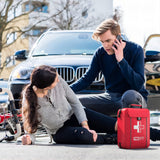 【2024 Upgrade】 Comprehensive First Aid Kit with Labelled Compartments, Molle System Emergency Kits for Car,Home,Hiking, Backpacking, Camping, Homestockplus