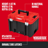 CRAFTSMAN VERSASTACK Deep Tool Box, Lockable, 17-in. (CMST17825) Craftsman