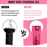 Goiple 3PCS Elastic Bands for Wig Edges, Lace Frontal Melt Wig Melt Band for Lace Front Laying Edges - Adjustable Wig Band Install Accessories with Goiple