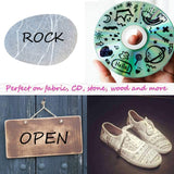 Shuttle Art Permanent Markers Bundle, 30 Pack Black and 30 Pack Blue Permanent Marker set,Fine Point, Works on Plastic,Wood,Stone,Metal and Glass for Shuttle Art