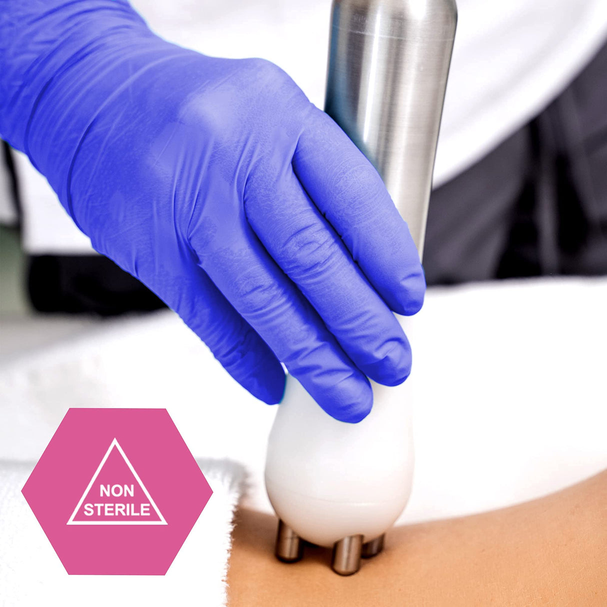 MedPride Powder-Free Nitrile Exam Gloves, Large, Large (Pack of 100) MED PRIDE