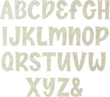 Unfinished Wooden Letter 8 Inch R Kids Learning Letters, Craft, Wood Letter Alphabet Nursery Decor, Lemon Spark MDF Wall Hanging Door Hanger NEXTCraft