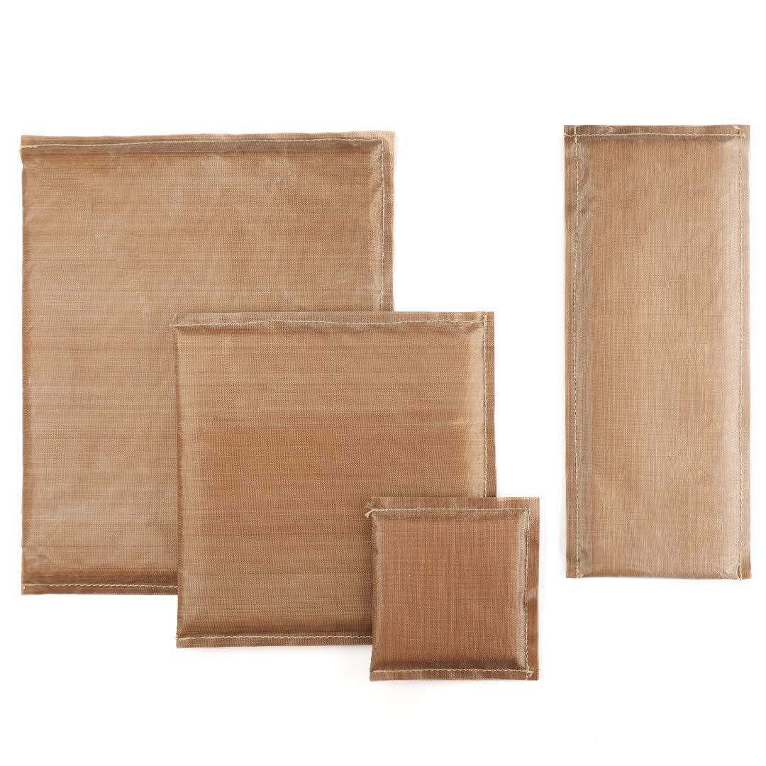 Heat Press Pillow Heat Pressing Transfer Pillow, Teflon Heat Resistant Pressing Pillows for Screen Print and Heat Pressing Shirts (4 Pack 4 Sizes) SUNHE YHK