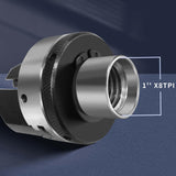 NNBWKIXI 2-inch 2-Jaw Pen Drilling Wood Lathe Chuck with 1" X 8TPI Direct Thread,Dedicated Pen Drilling Lathe Chuck Chuck for Woodturning Pen Turning NNBWKIXI