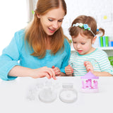 8Pcs Carousel Resin Epoxy Molds Silicone Kit Merry Go Round Casting Mold for Epoxy Resin DIY Decoration Crafts Desktop Ornament Home Decor Wedding BROVITI